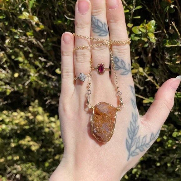 Spirit quartz interchangeable necklace - Picture 2 of 5